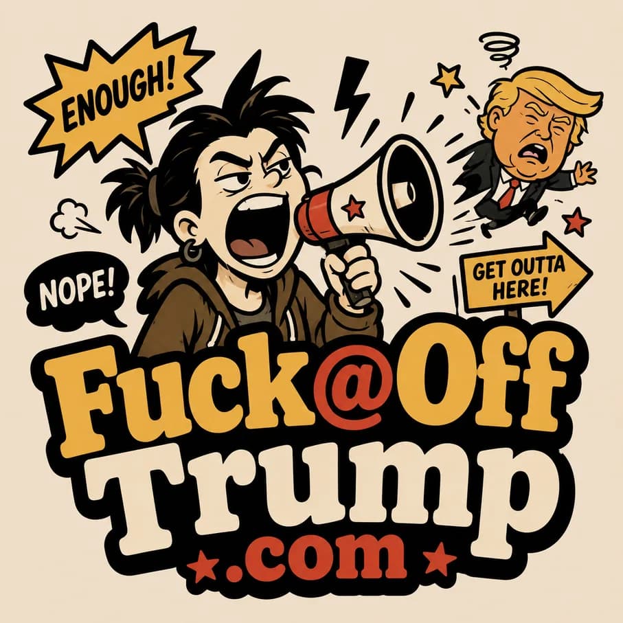 Fuck@OffTrump.com illustration